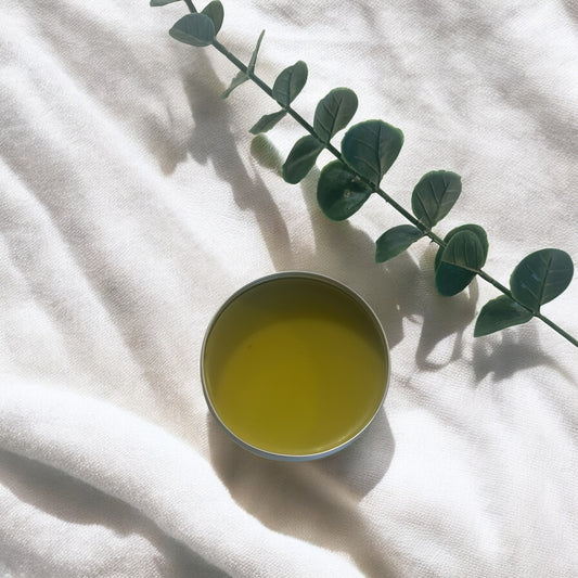 Kawakawa Massage Wax – Chai & Lavender | Tiny Leaf NZ