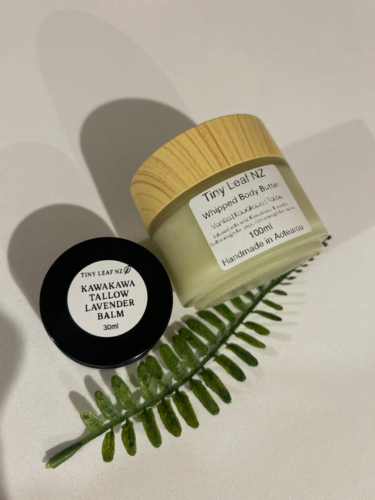 Aroha for Skin Duo-Whipped Body Butter & Balm Set