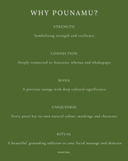 Pounamu Gua Sha Stone – Natural Greenstone Facial Massage Tool