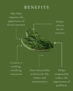 Pounamu Gua Sha Stone – Natural Greenstone Facial Massage Tool