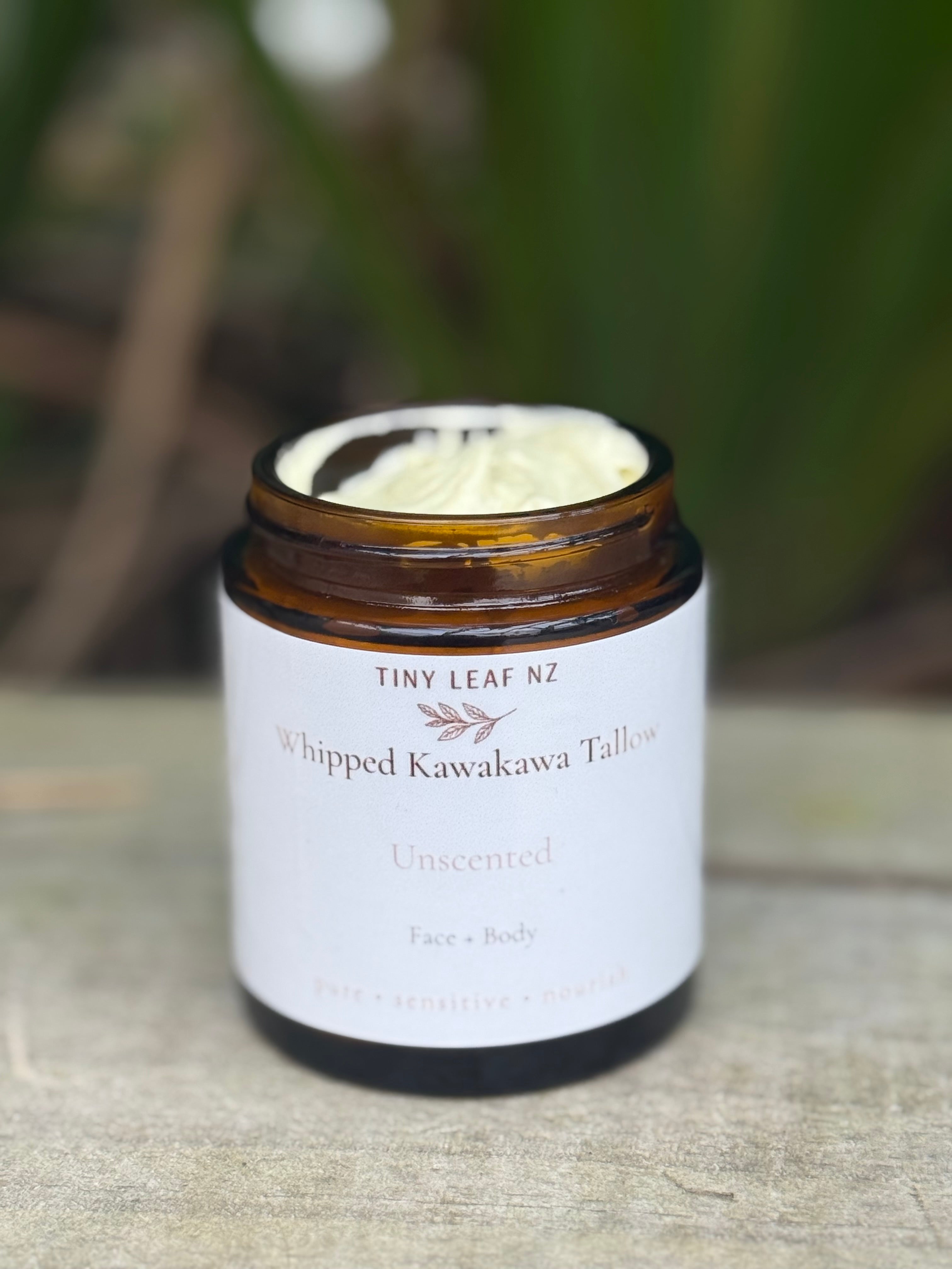 Whipped Tallow Kawakawa Face & Body Balm
