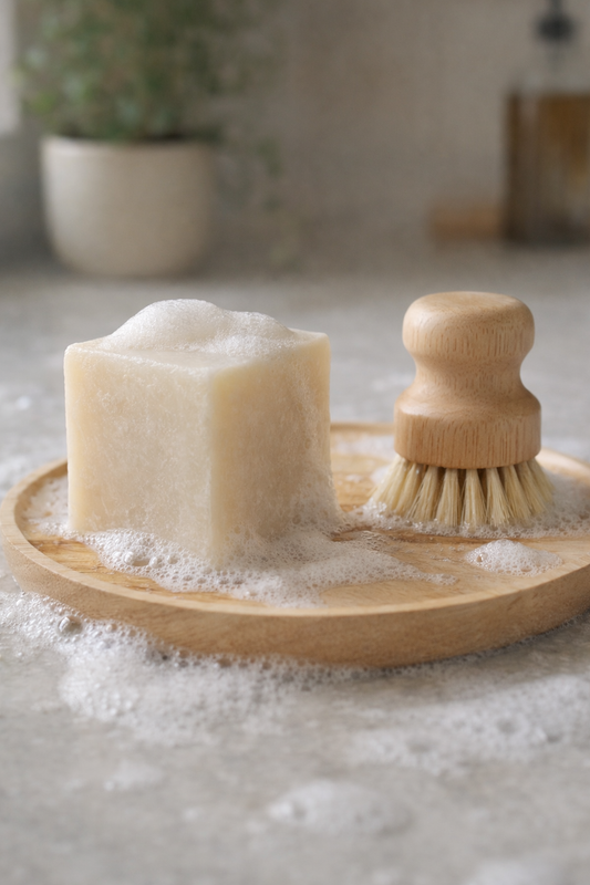 Natural solid dish soap bar and wooden dish brush bundle NZ”

“Plastic free dish soap and wooden dish brush”

“Eco friendly dishwashing bundle for zero waste kitchens”