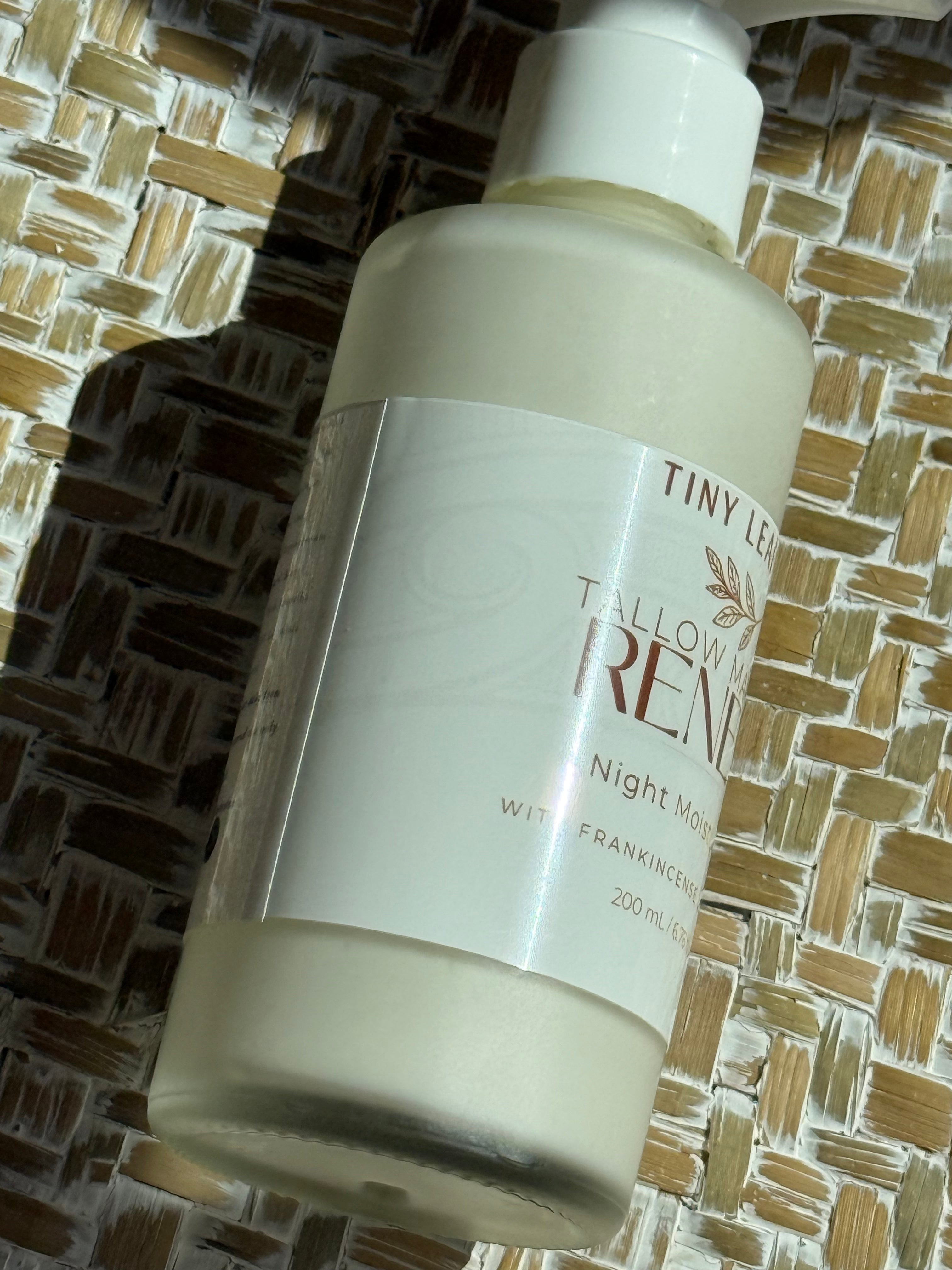 Renew Tallow Mānuka Face Night Moisturiser
