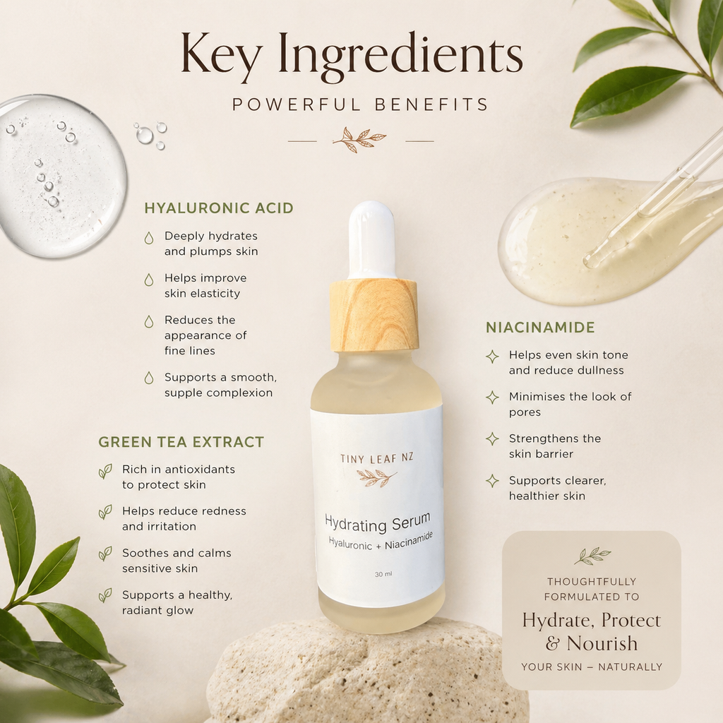 Hydrate + Bringtening Face Serum Hyaluronic Acid + Niacinamide