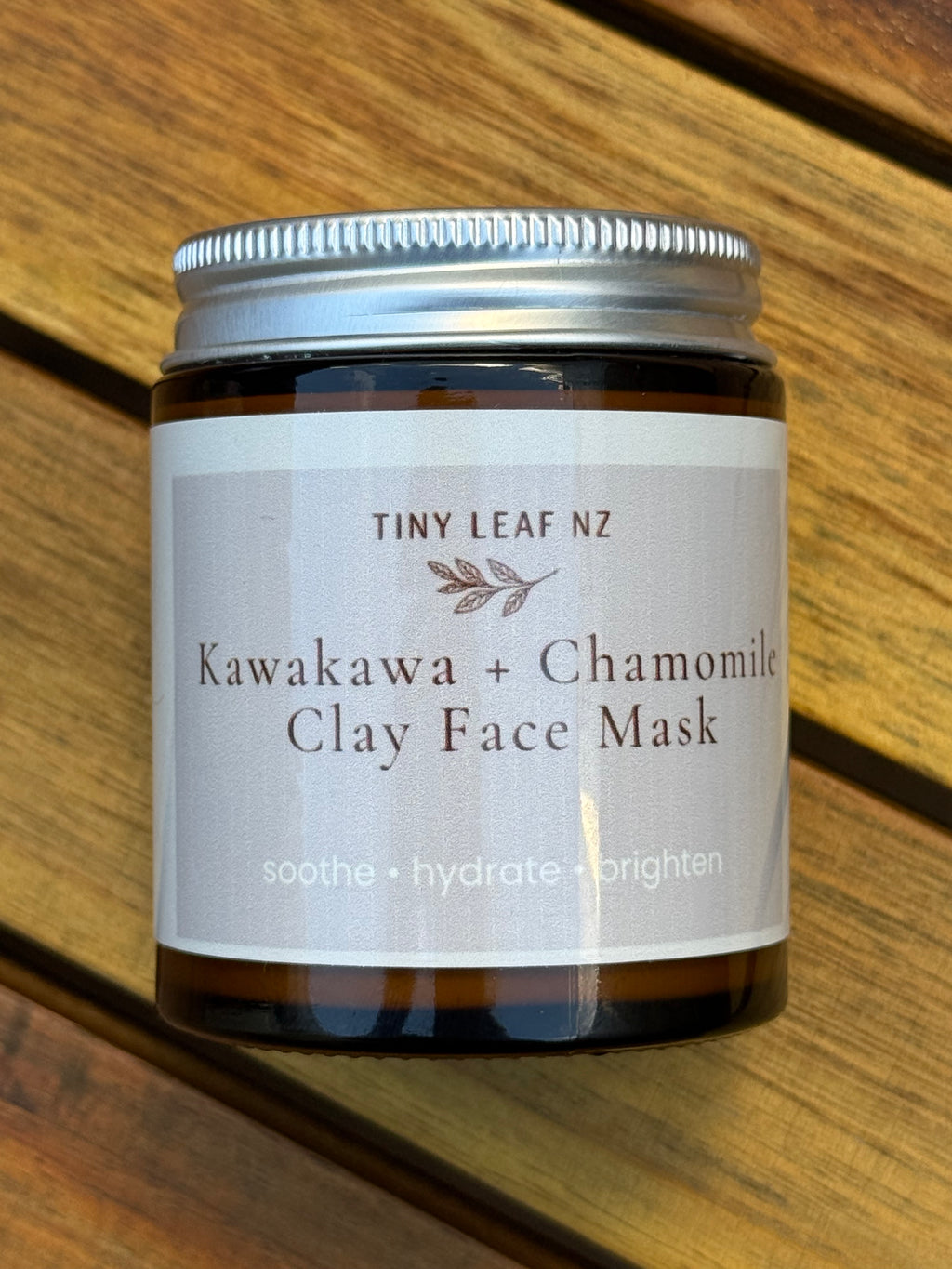 Kawakawa + Chamomile Clay Face Mask