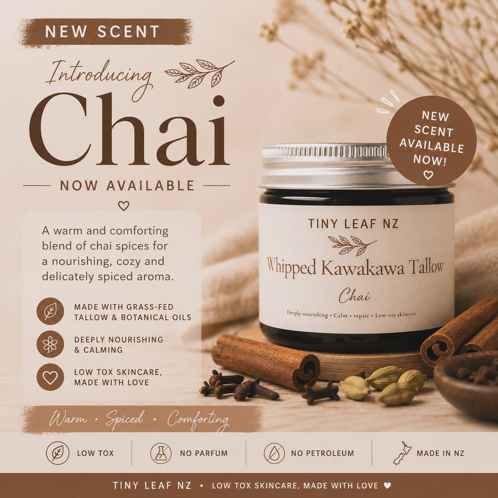 Whipped Tallow Kawakawa Face & Body Balm
