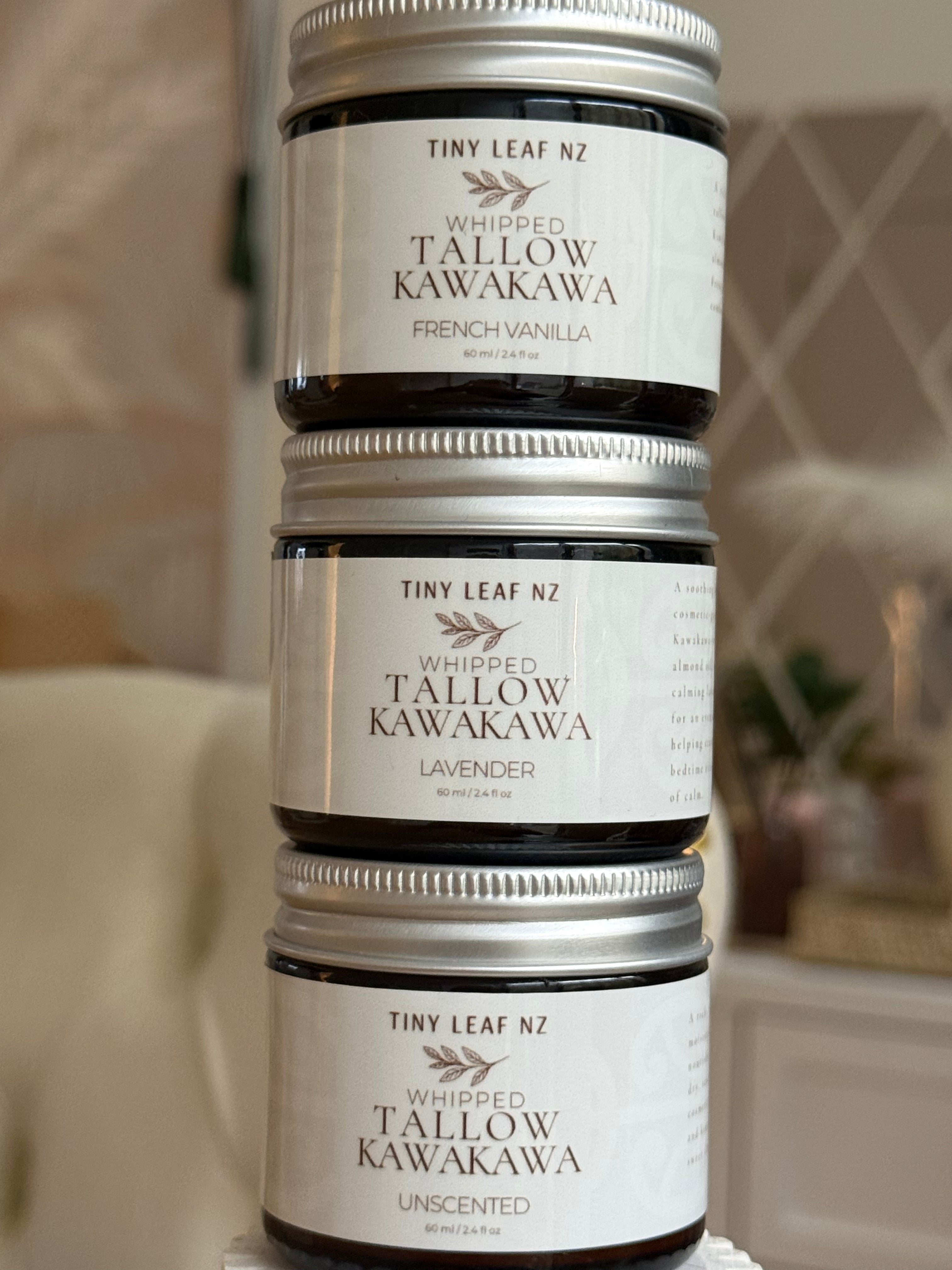 Kawakawa Tallow Balm – Kete 3 (60 ml ia)