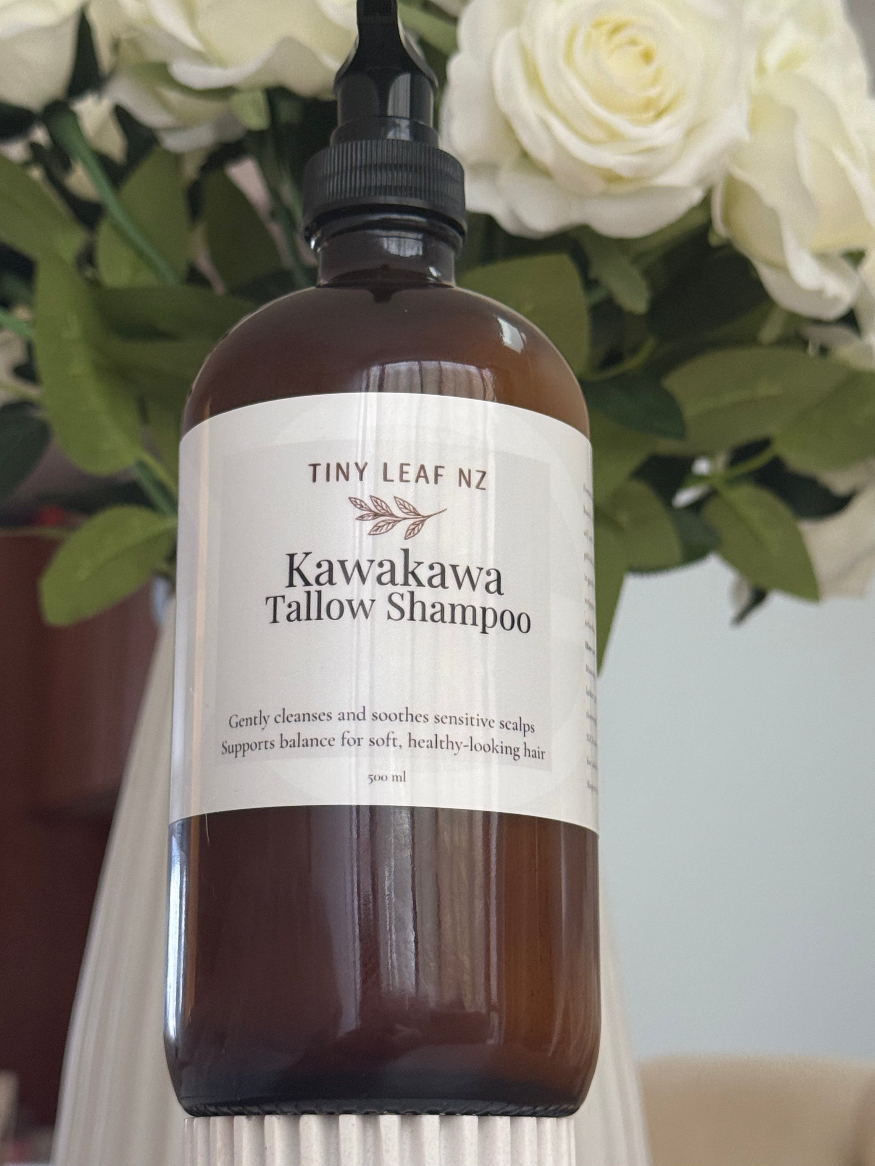 Kawakawa & Tallow Shampoo | Gentle Scalp & Hair Cleanser