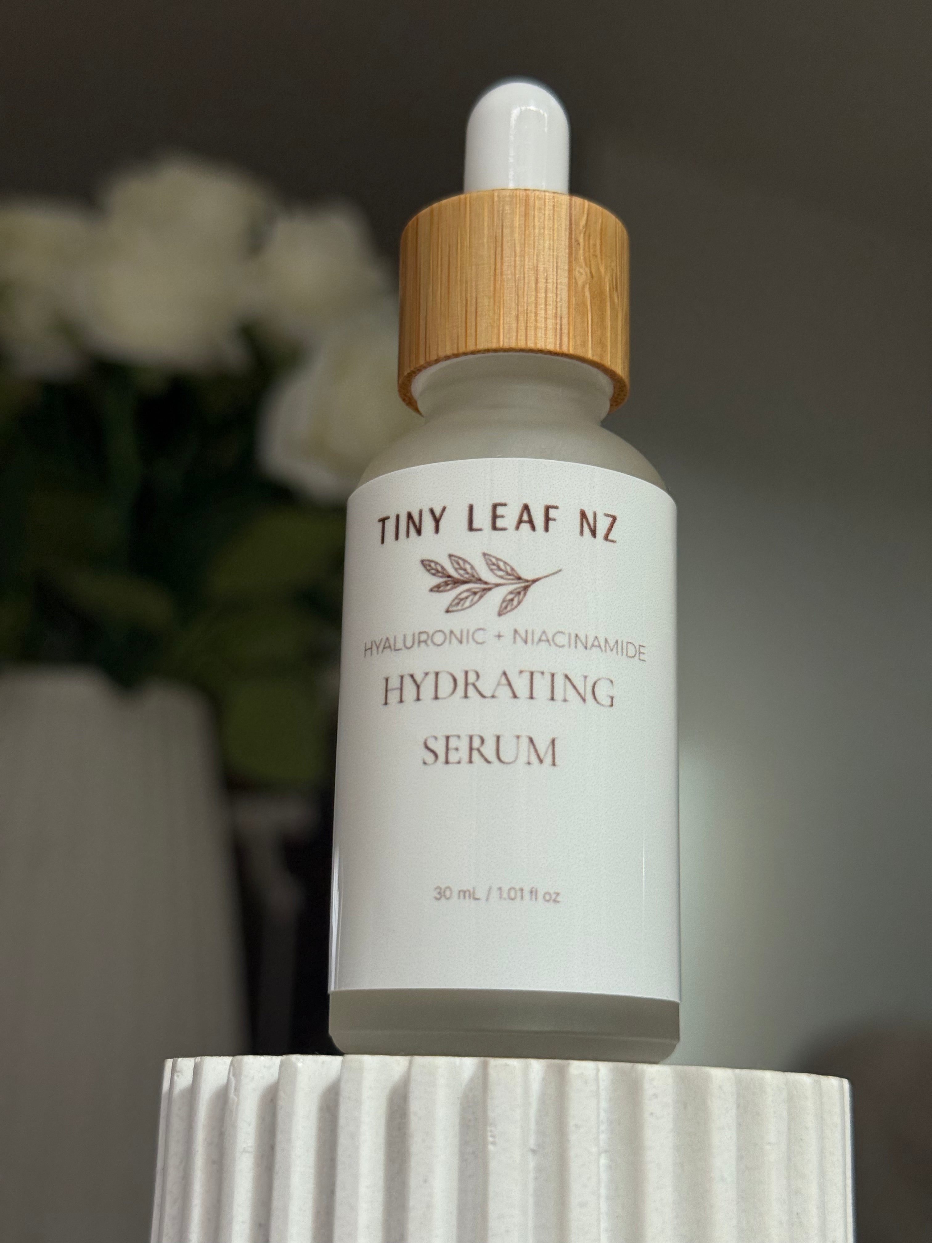 Hydrate + Brightening Face Serum | Niacinamide, Hyaluronic Acid, Kawakawa & Chamomile