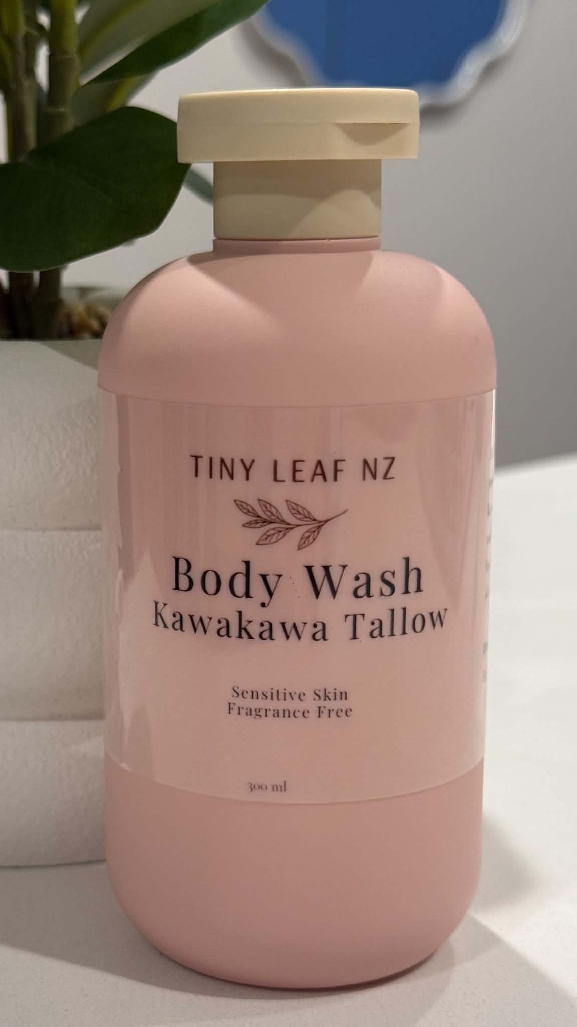 Kawakawa Tallow Body Wash | Gentle Cleanser for Dry & Sensitive Skin | 300ml