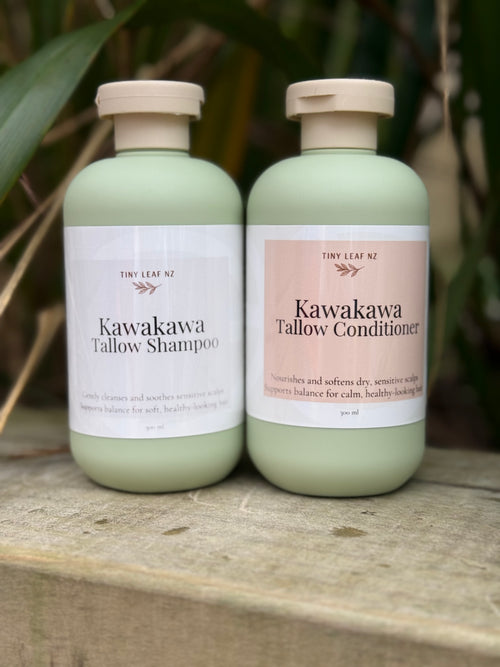 Kawakawa & Tallow Hair Care Duo