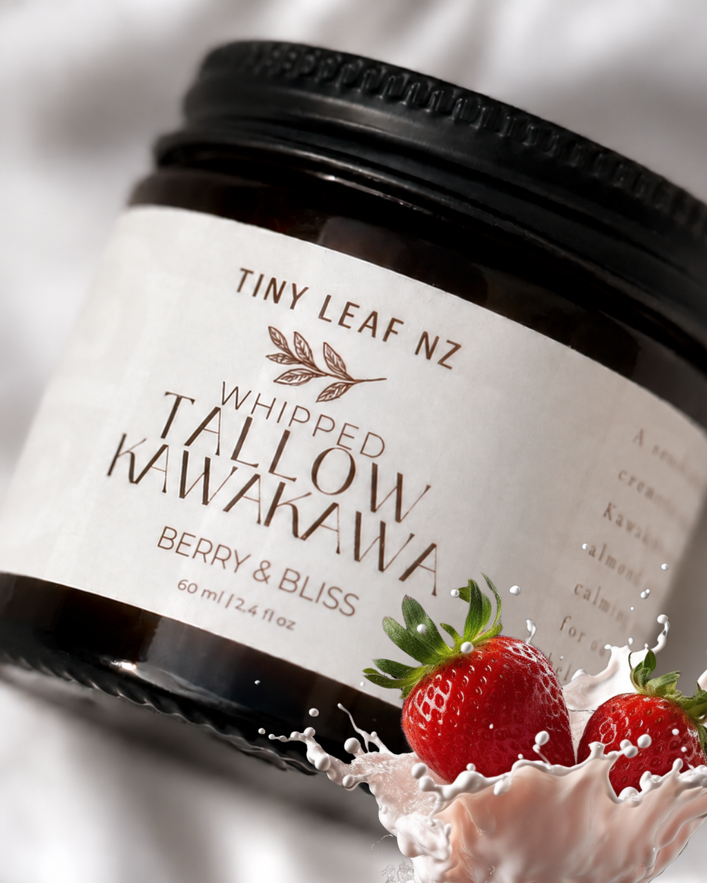 Whipped Tallow Kawakawa Face & Body Balm