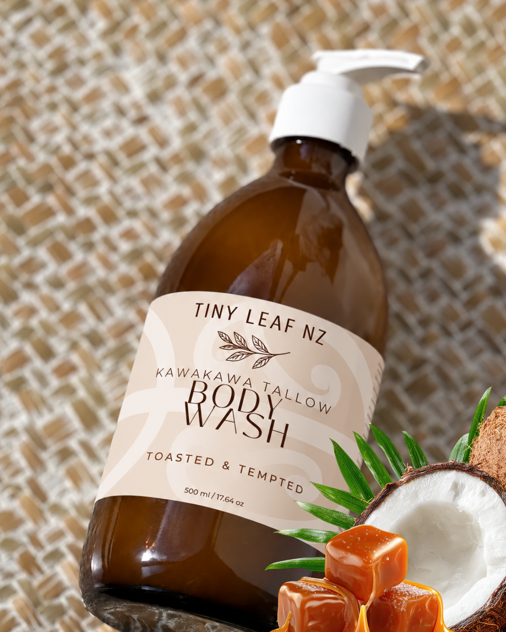 Kawakawa Tallow Body Wash | Gentle Moisturising Cleanser