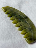 Jade Scalp Massage Comb | Cooling Scalp Care Tool