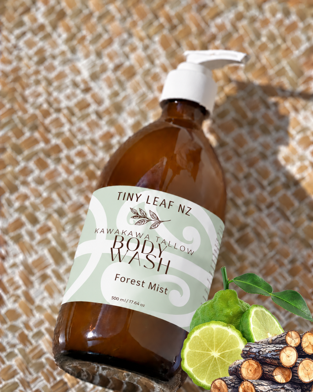 Kawakawa Tallow Body Wash | Gentle Moisturising Cleanser