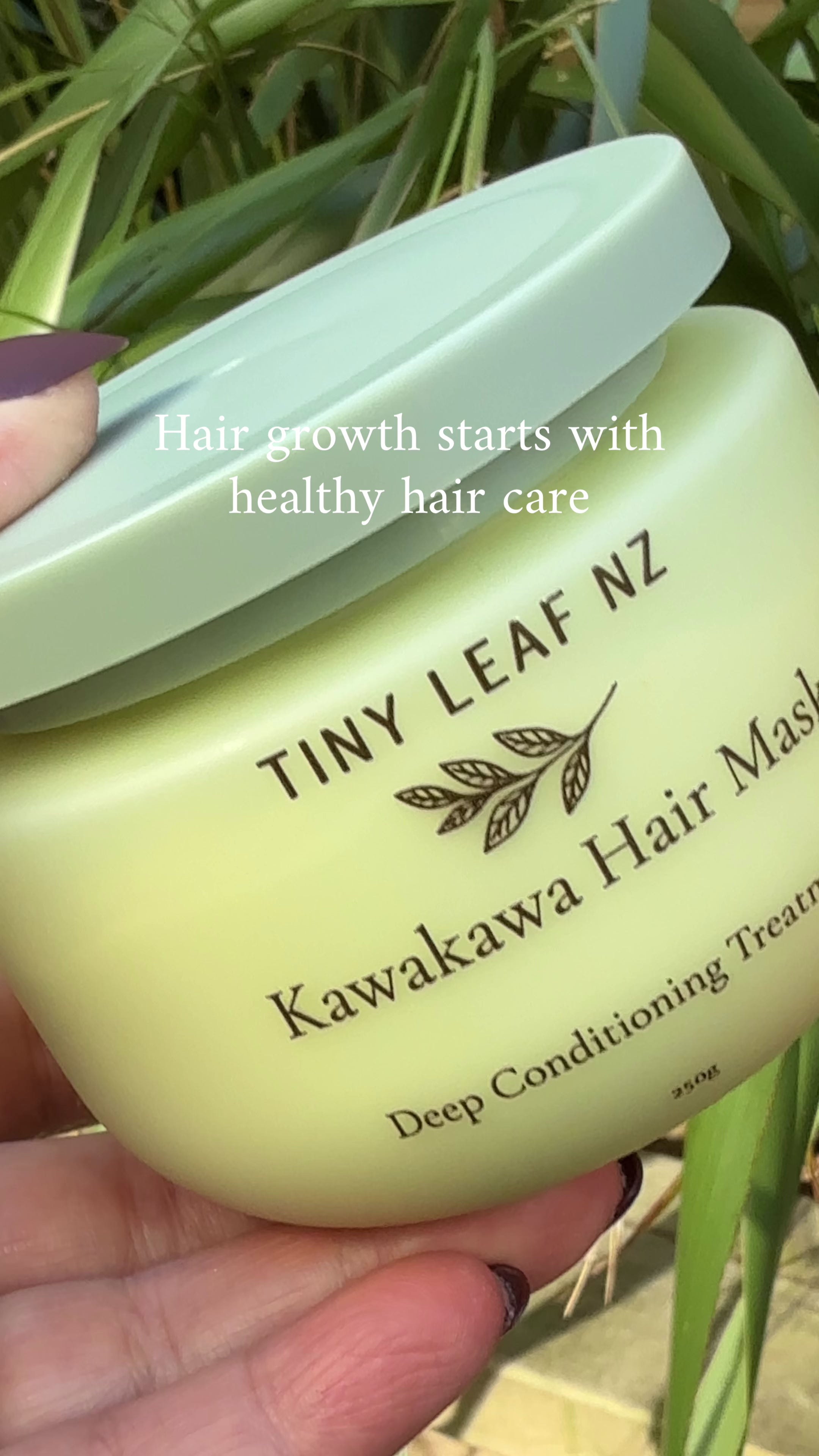 Kawakawa Hair Mask | Nourishing Scalp & Hair Treatment
