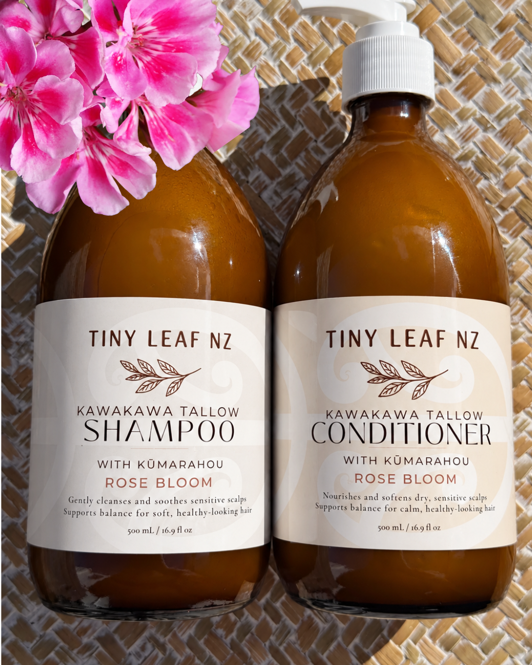 Kawakawa Tallow Kūmarahou Hair Care Duo